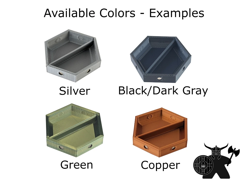 Stackable Tray - color examples.webp