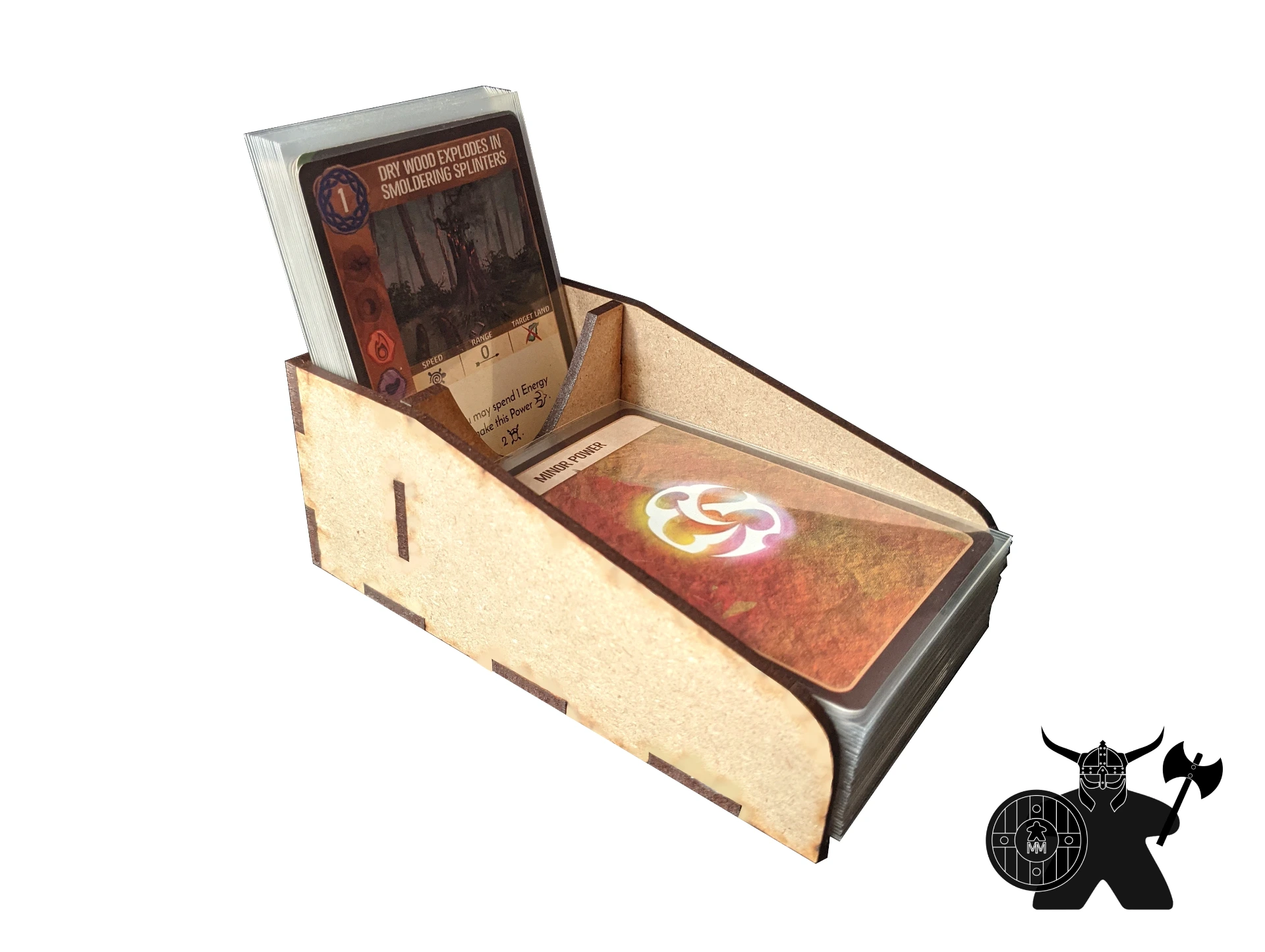 Draw & Discard Deck Holder | Wooden