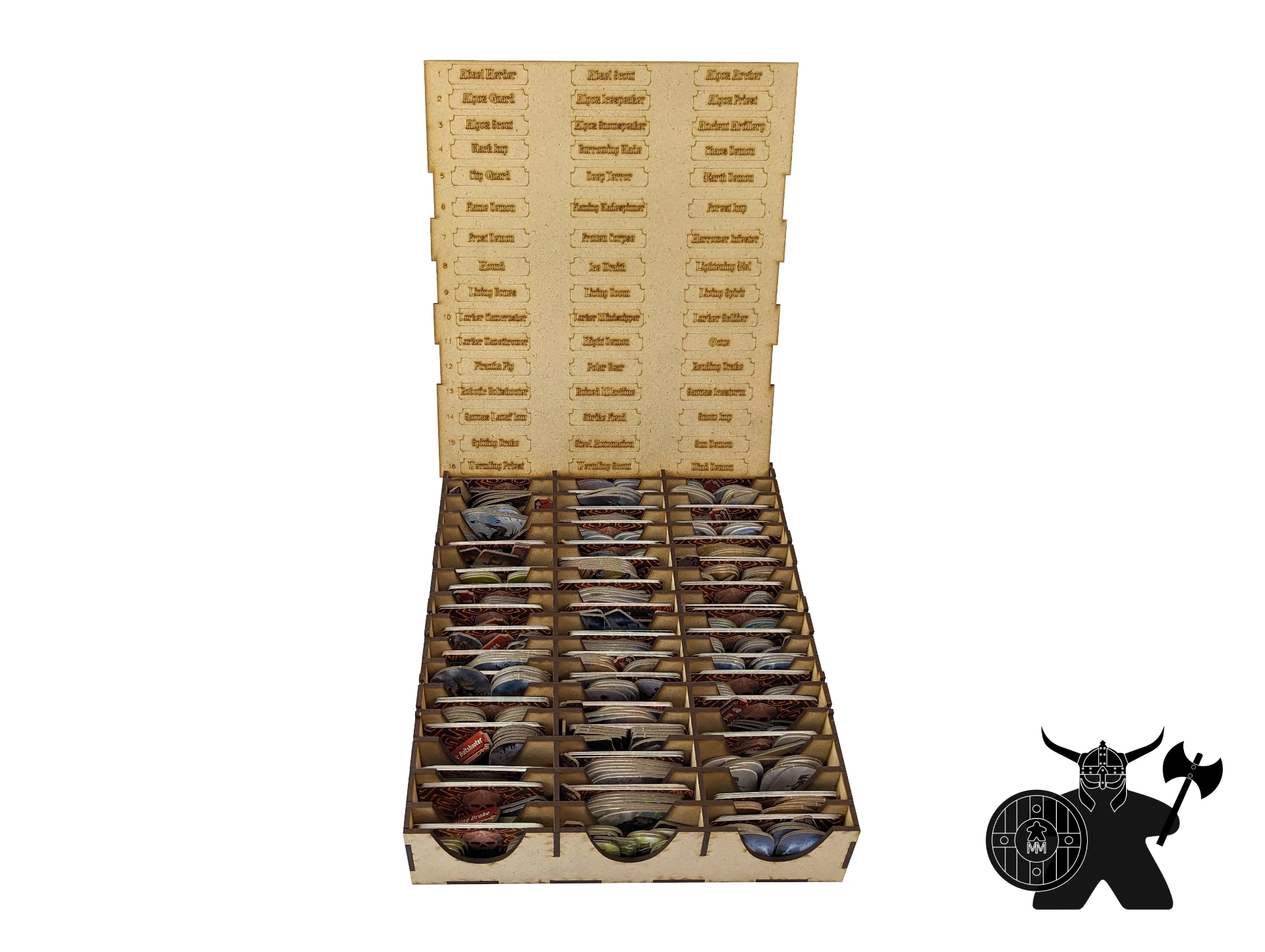 Frosthaven Monster Box | Wooden Organizer (English)
