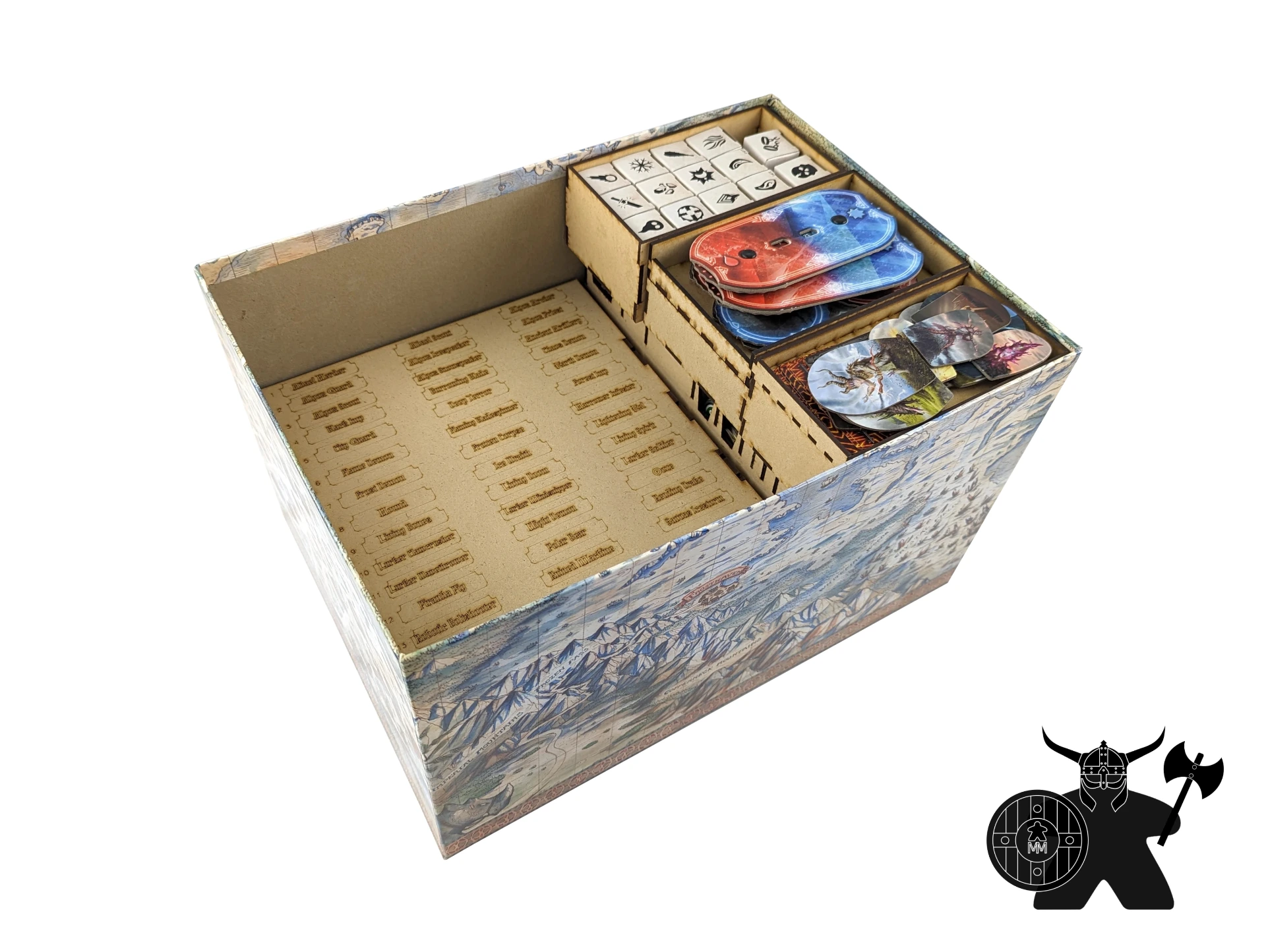 Frosthaven Insert | Wooden Organizer