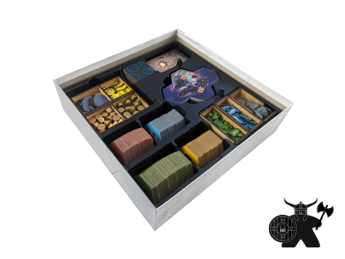 Apiary + Expanding the Hive Board Game Insert | Wooden Organizer