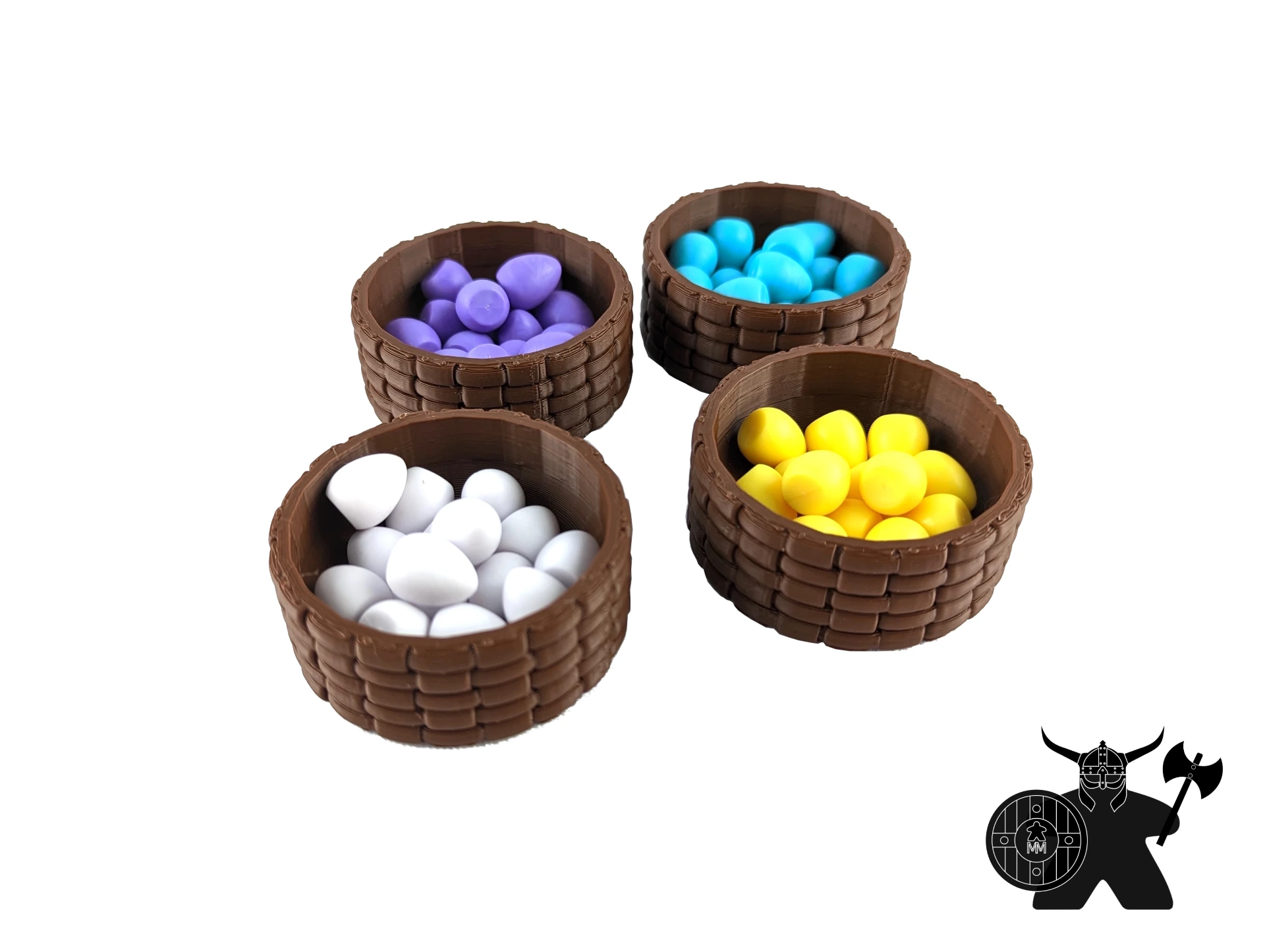 Wingspan Egg Baskets (6 Pieces)