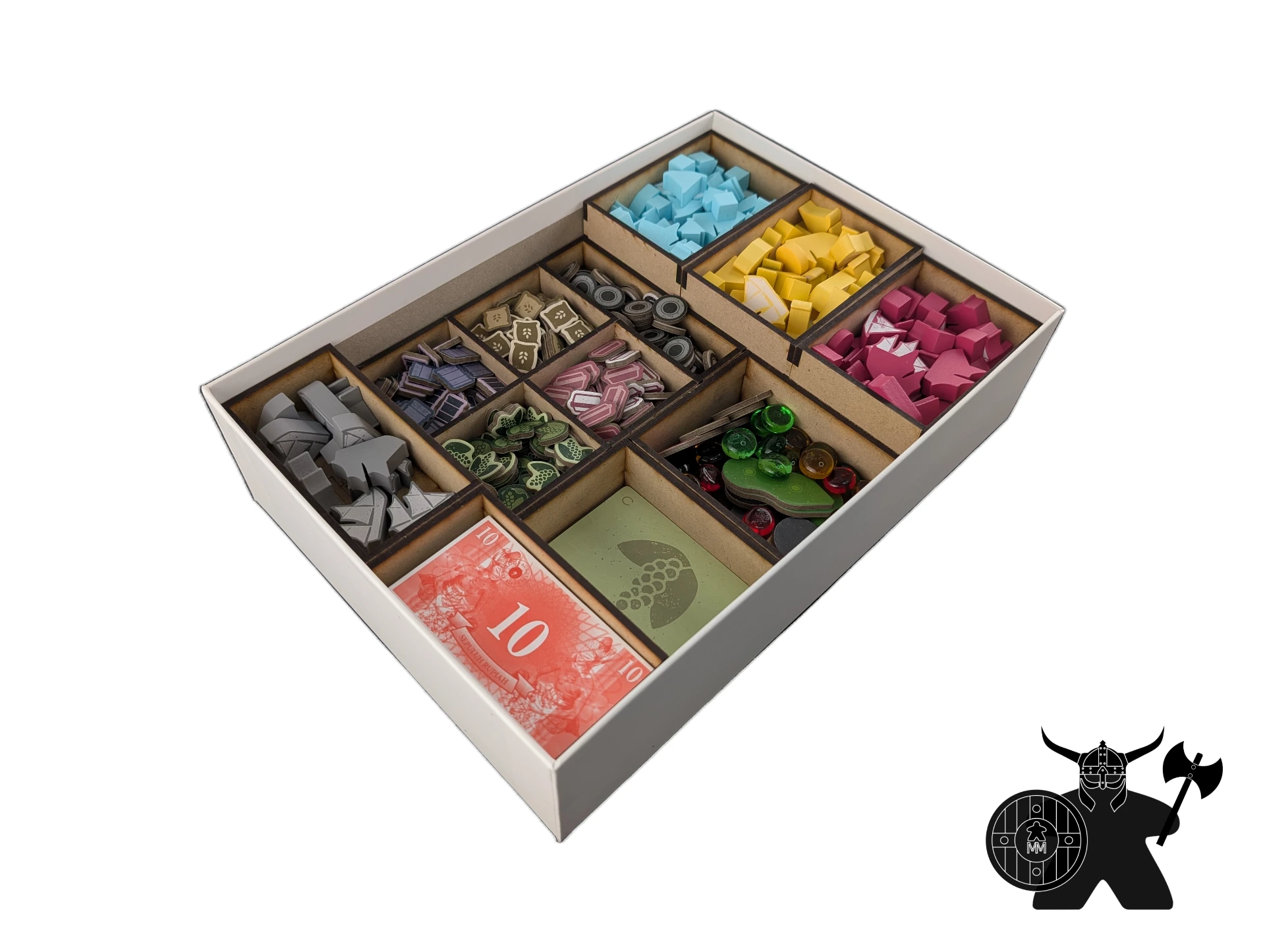 Indonesia 3rd Edition Insert | Wooden Organizer