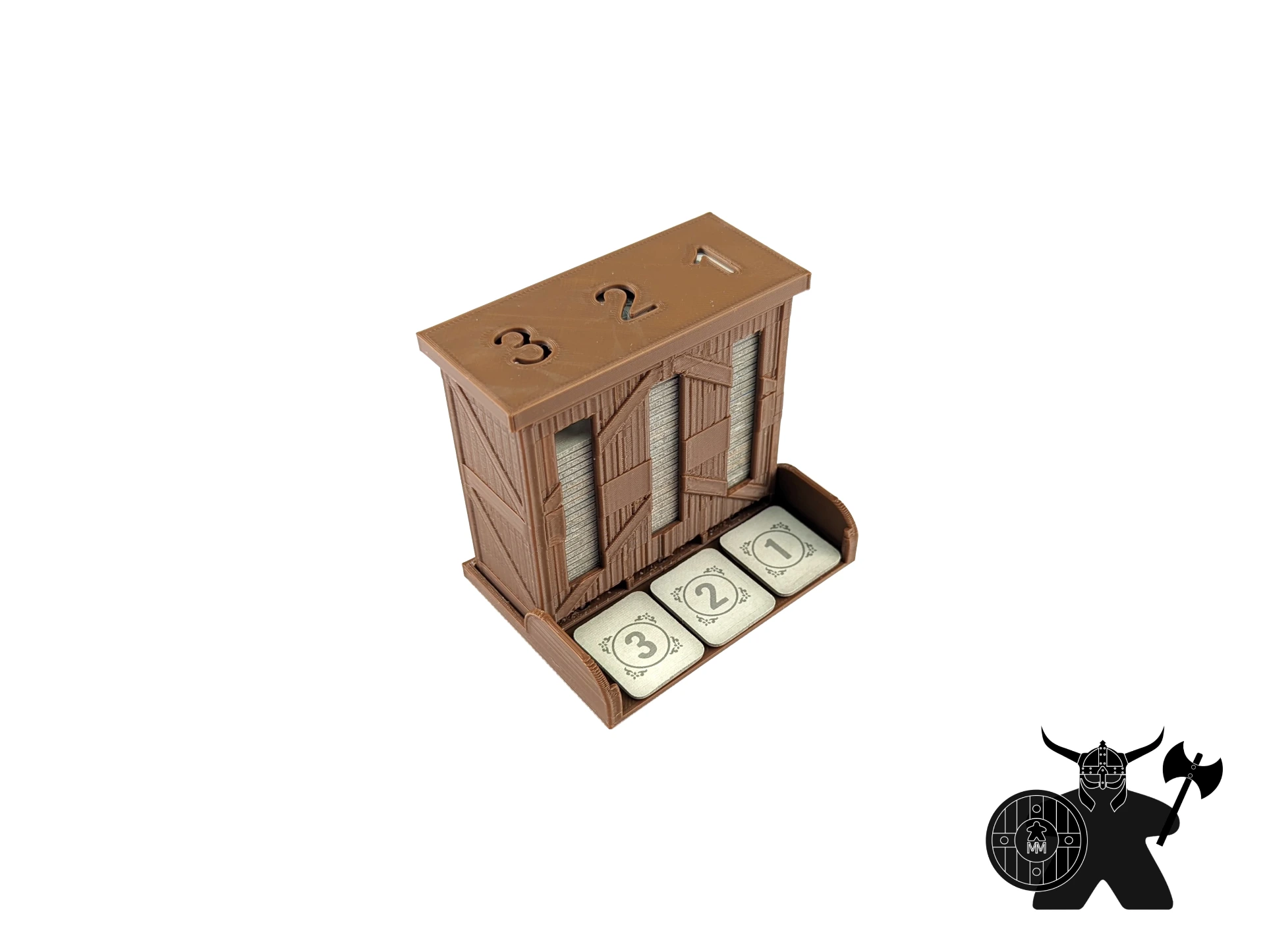 Great Western Trail Themed Tile Dispenser