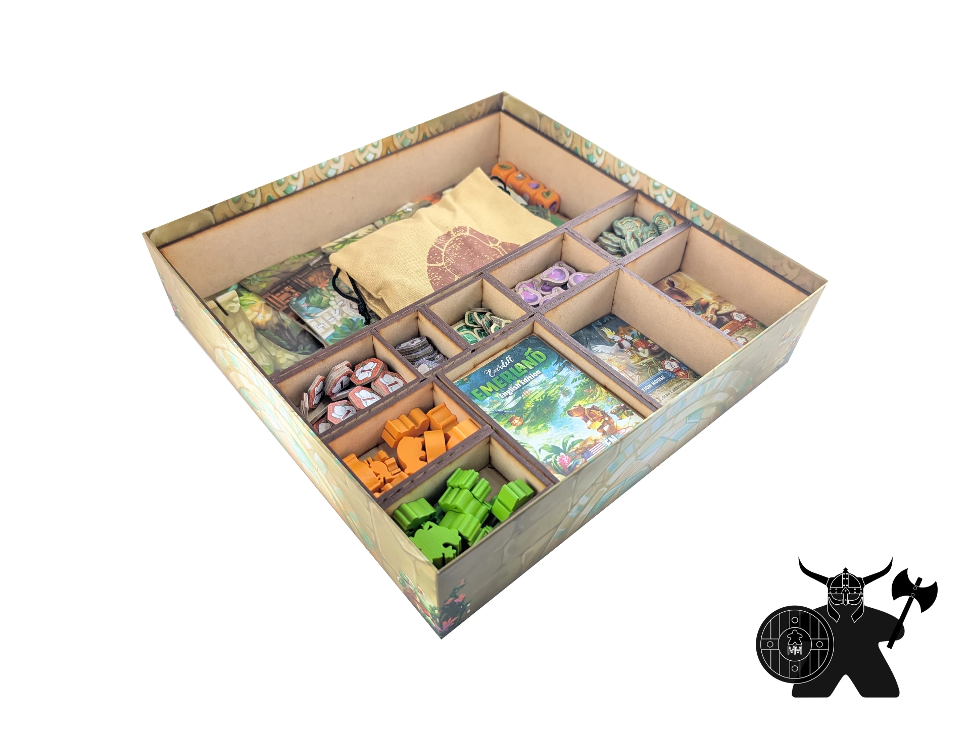 Emerland Insert - Unofficial | Wooden Organizer