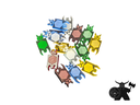 Apiary Player Markers | Game tokens