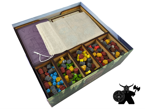 Tapestry + Plans and Ploys Insert | Wooden Organizer