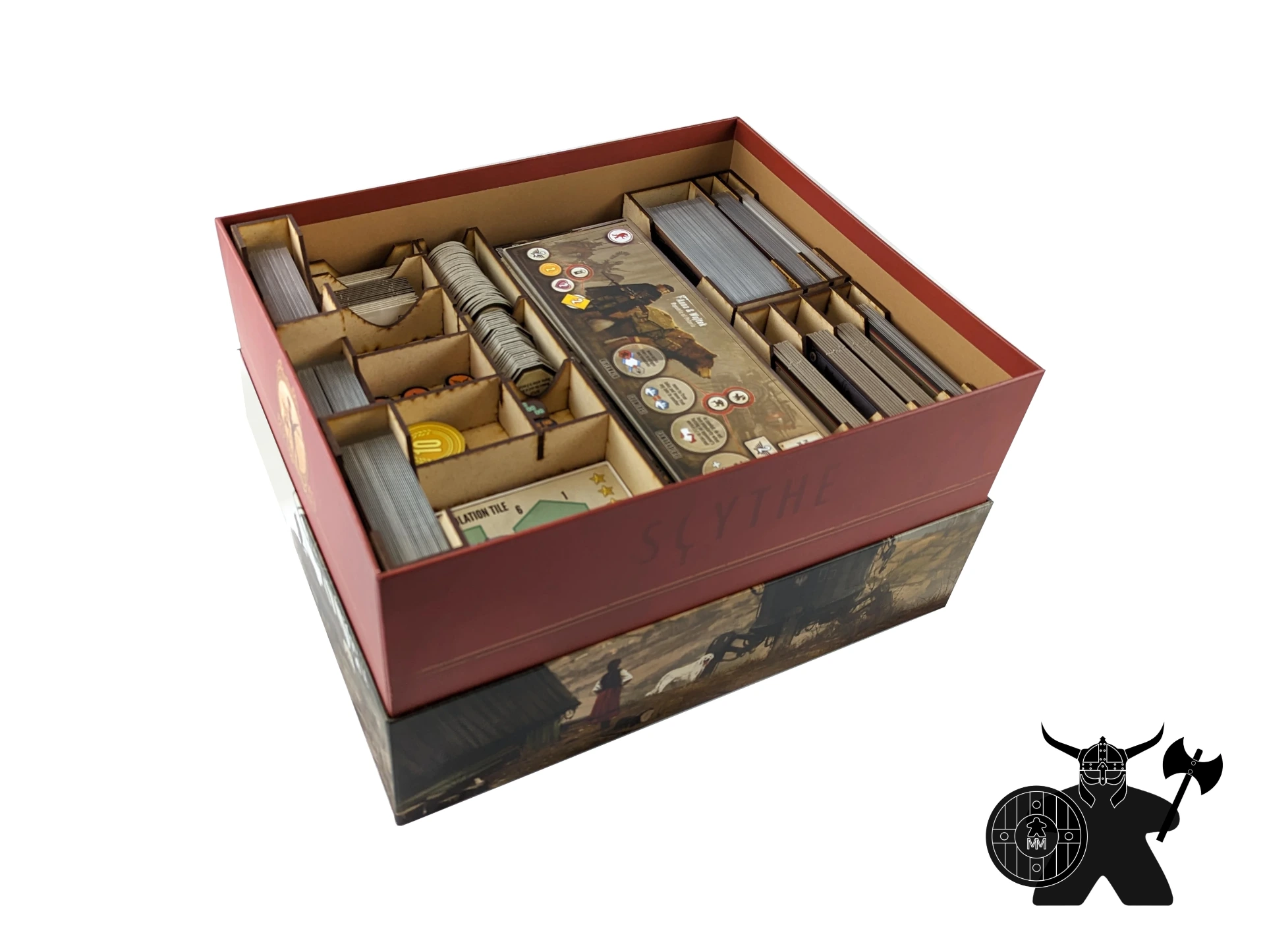 Scythe Legendary Box Insert | Wooden Organizer