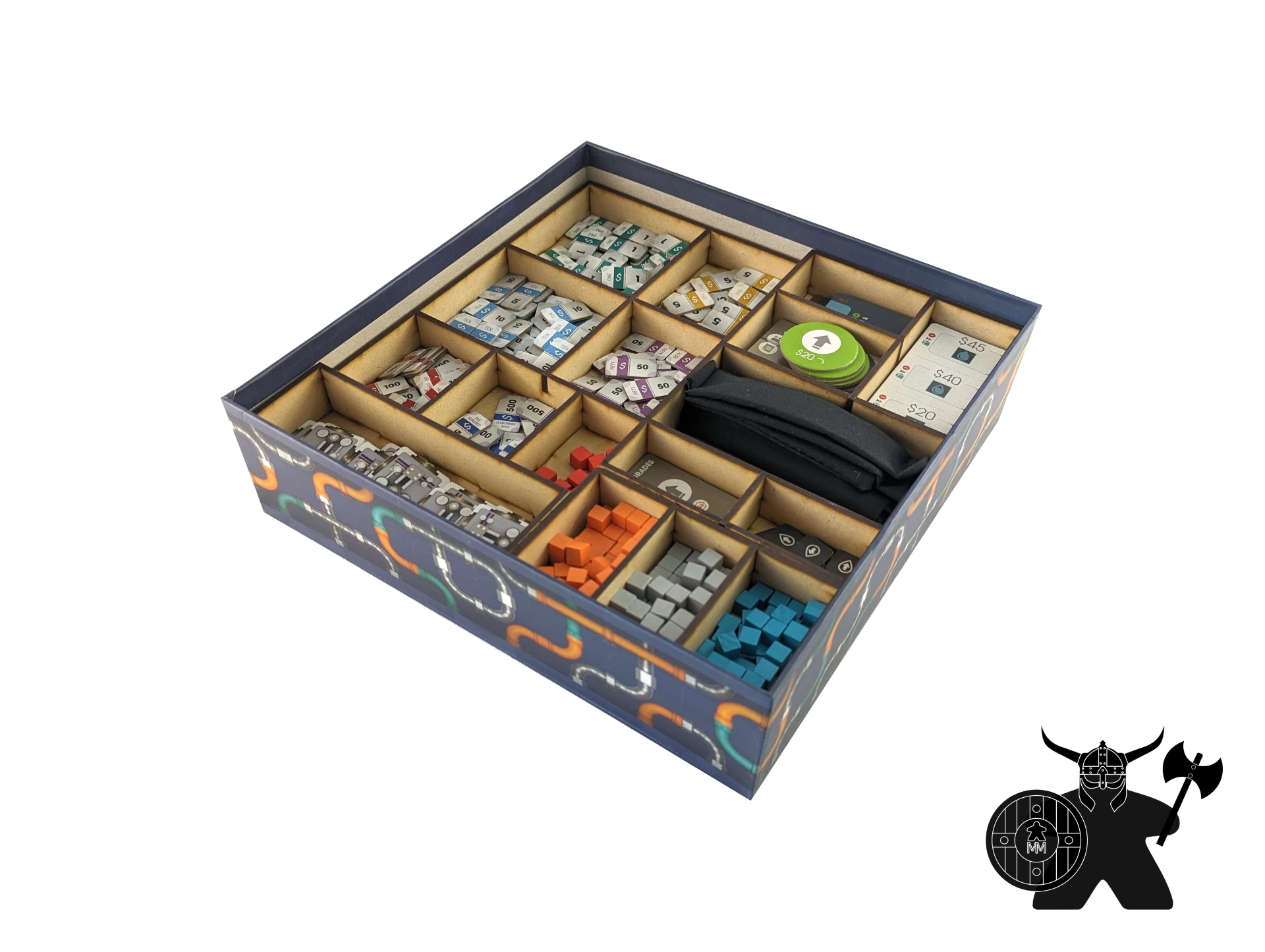 Pipeline + Emerging Markets Insert | Wooden Organizer