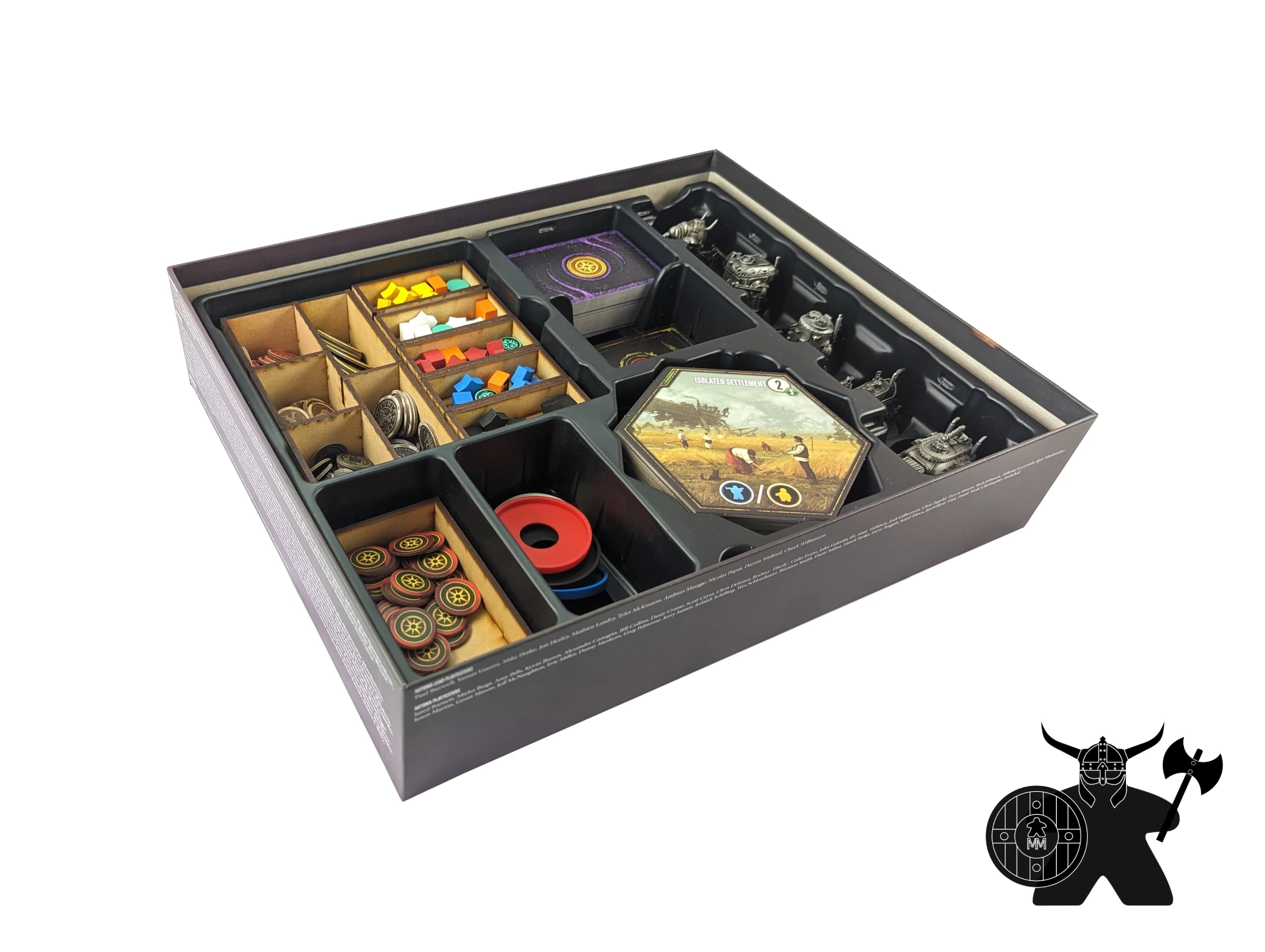 Expeditions Board Game Insert | Wooden Organizer