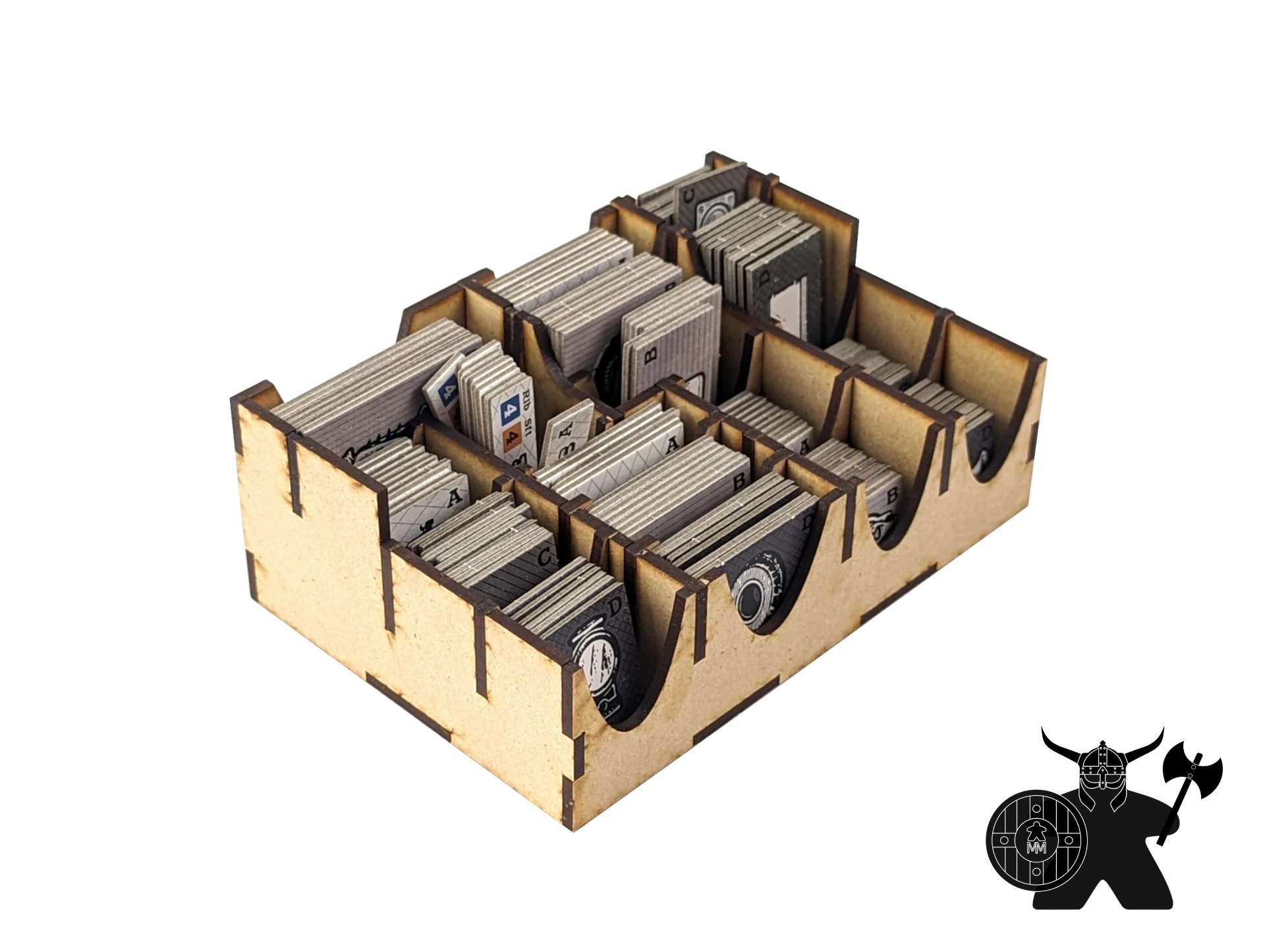 Horseless Carriage Components Box | Wooden Organizer