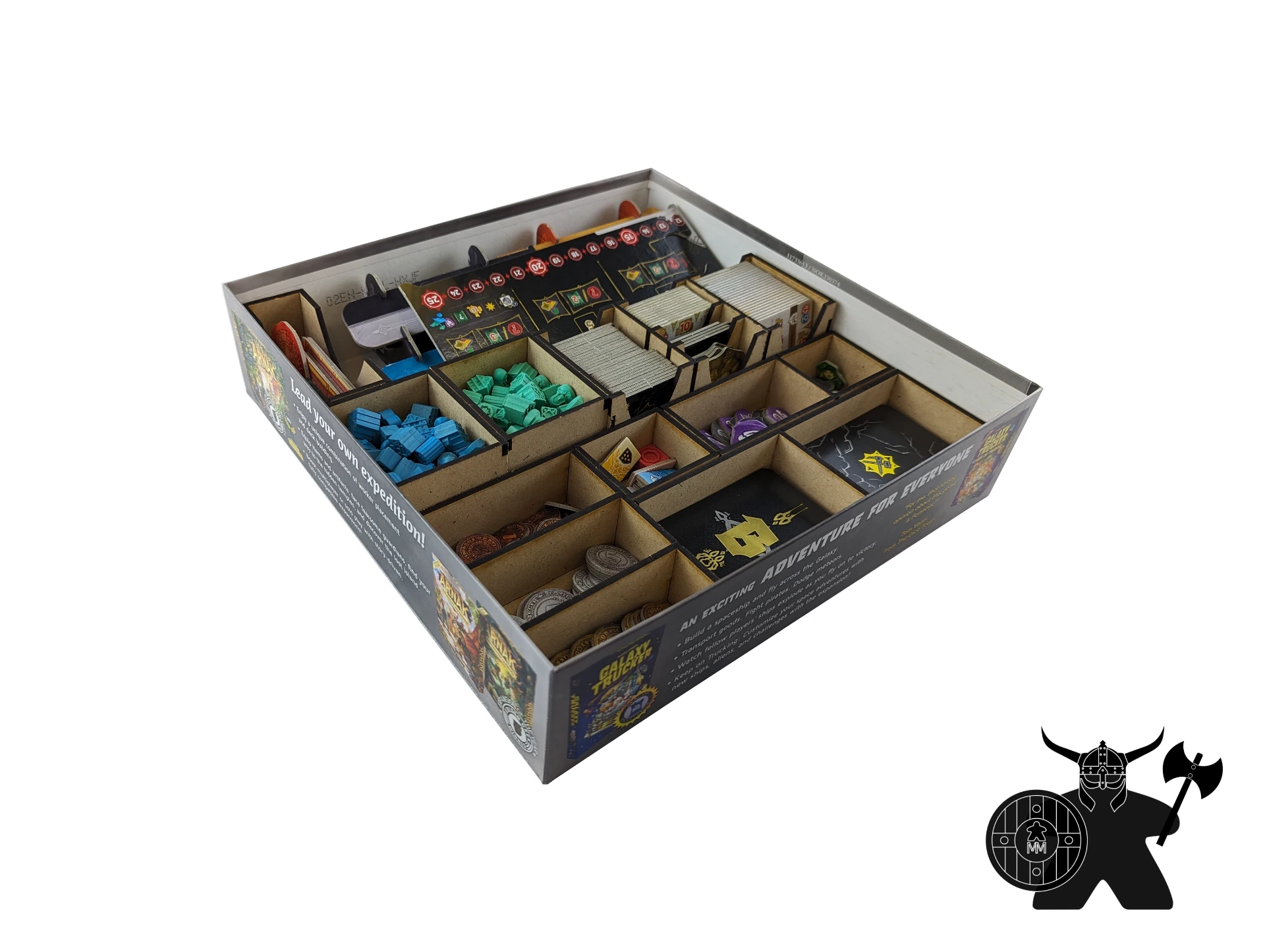 Kutna Hora: The City of Silver Insert | Wooden Organizer