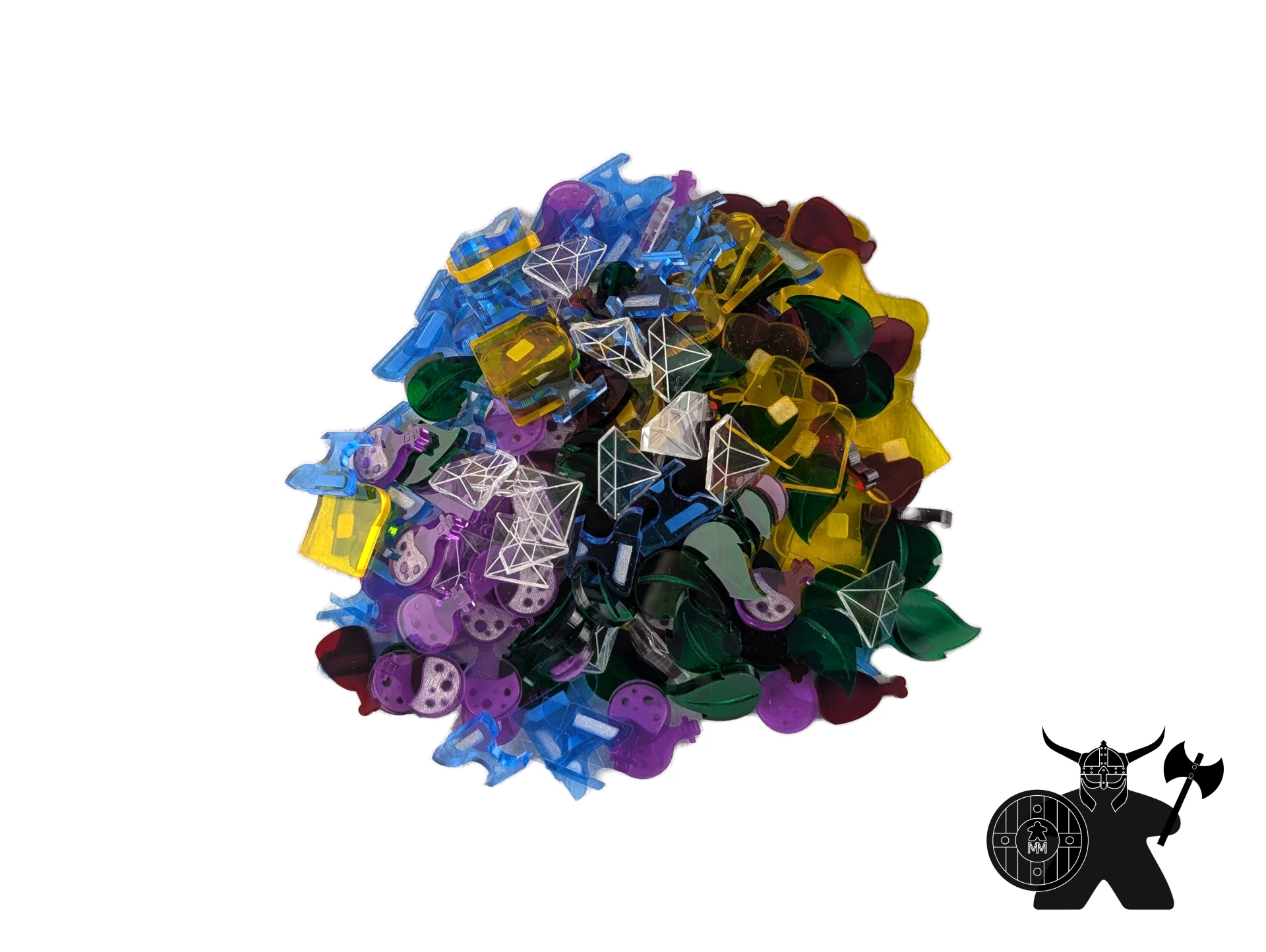 Flamecraft Acrylic Tokens | Game Tokens