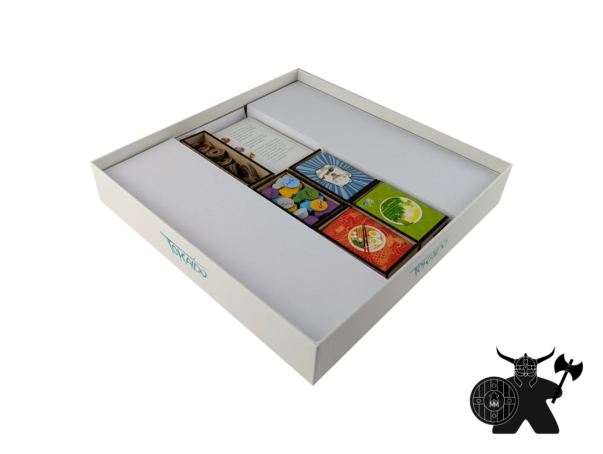 Tokaido Board Game Insert | Wooden Organizer